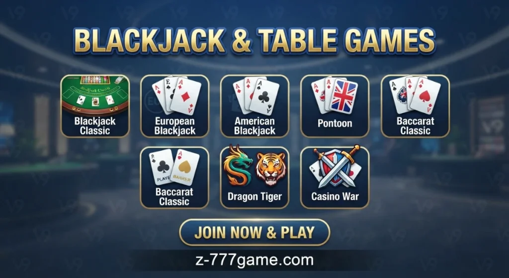 Blackjack & Table Games