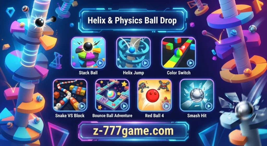 Helix & Physics Ball Drop