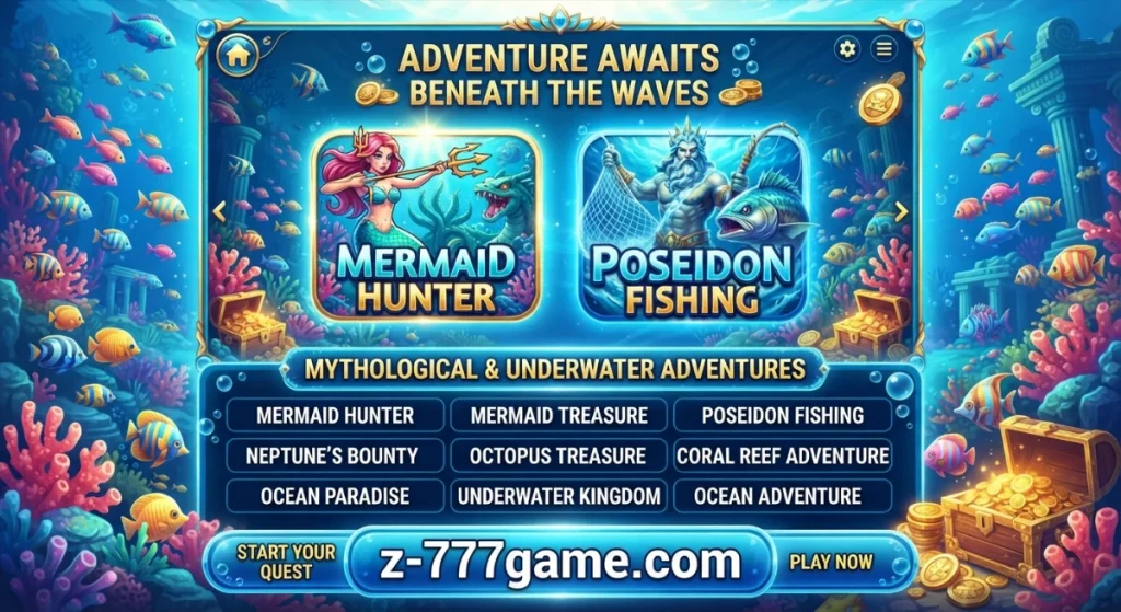 Mythological & Underwater Adventures