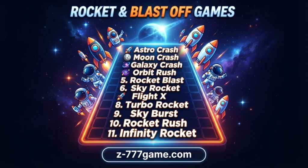 Rocket & Blast Off