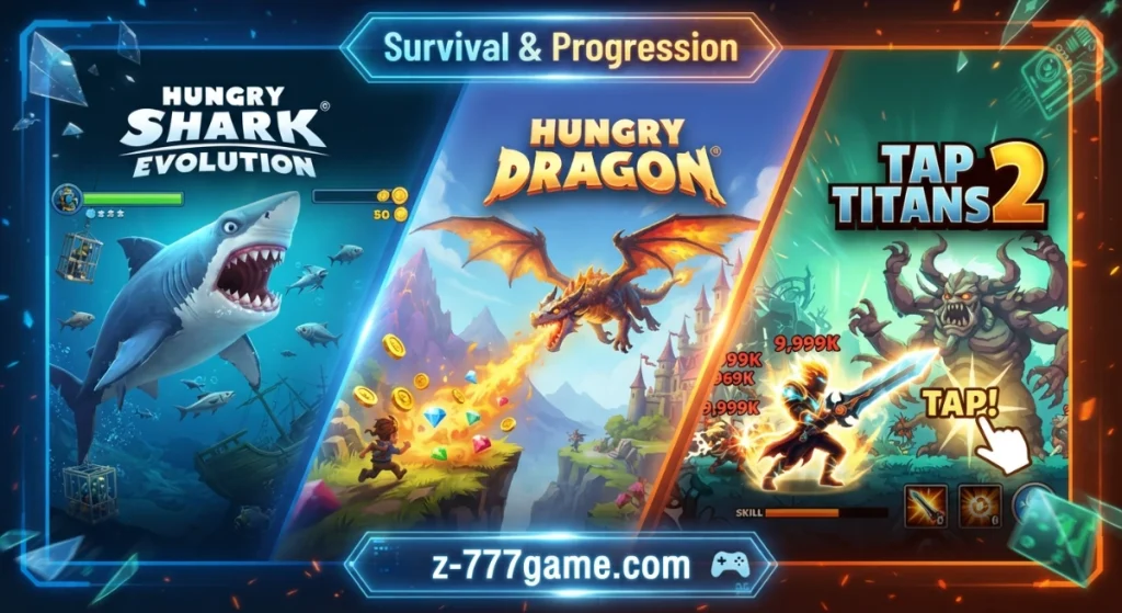 Survival & Progression - Z777 Games