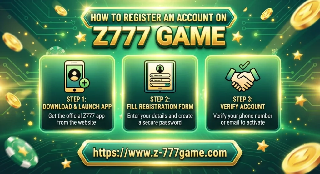 Z777 Game Registerater