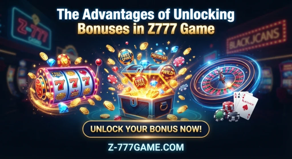 Z777 Game bonus