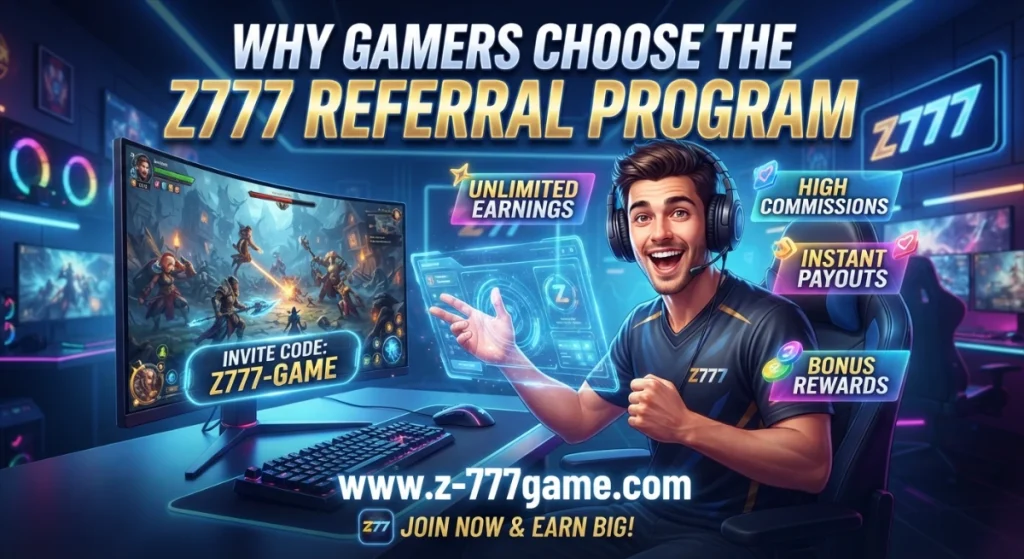 Z777 Game Referral