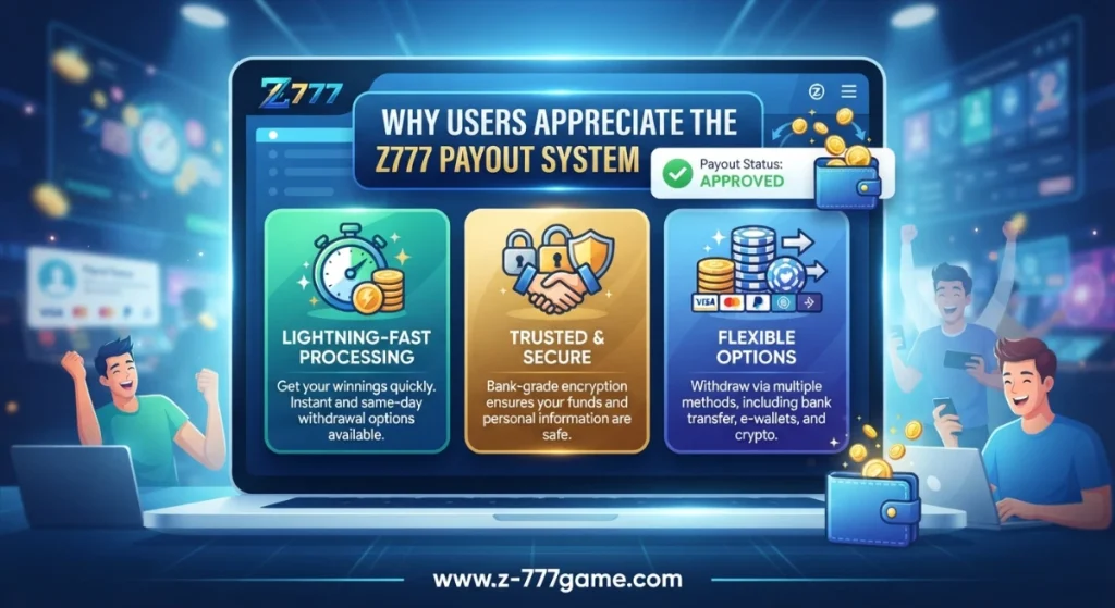 Z777 Game Withdraw